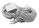 Новорічна гірлянда сітка 3х3м, 360LED холодний білий, фото 7