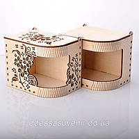 Упаковка з дсп ажурна дизайнерська з малюнком