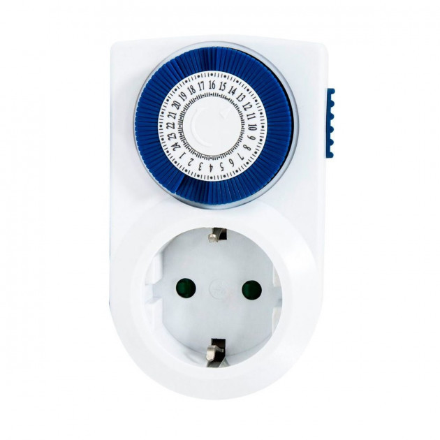 Розетка з таймером механічна Feron TM50 3500W 16A добова