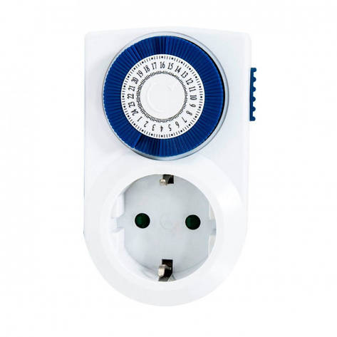 Розетка з таймером механічна Feron TM50 3500W 16A добова, фото 1