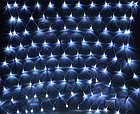 Новорічна гірлянда сітка 3х3м, 360LED холодний білий, фото 3