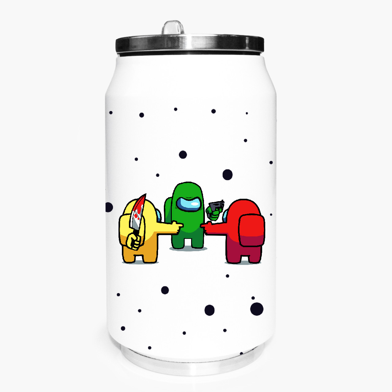 Термокружка Амонг Ас (Among Us) термокухоль з нержавіючої сталі з принтом