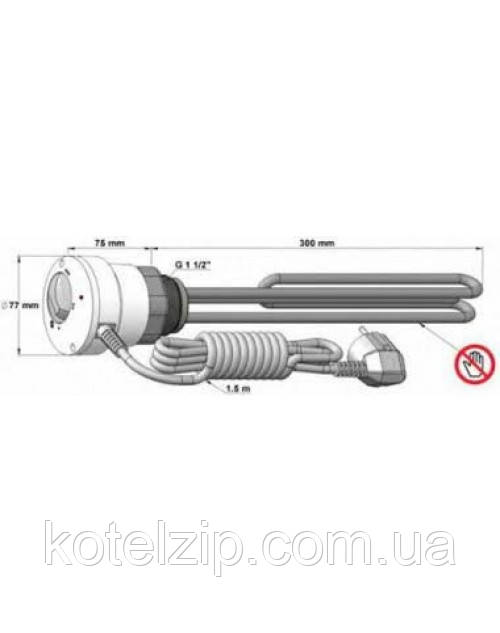 Тен 2500 Вт, 220В, 6/4" "VOLUX"