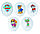 Кульки "Щенячий патруль" латексні 12"(30см) поштучно ассорті, малюнок- Роккі, фото 2