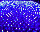 Світлодіодна гірлянда сітка 2х2м, 320 LED синя, фото 9