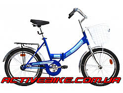 Складаний велосипед CROSSRIDE FLIK 20" з кошиком