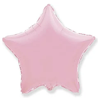 Фольгированный шарик Flexmetal 32" (80 см) Звезда пастель Розовая