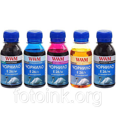 Комплект чорнил WWM для Epson Expression Premium XP-600/XP-605/XP-700 (E26SET5-2), фото 1