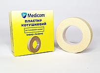 ПЛАСТИЧНИЙ МЕДИЦІЙНИЙ КАТУШЕЧНИЙ MEDICOM НА ТКАНЕВИЙ ОСНОВИЙ, 5Мx1СМ