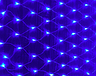 Світлодіодна гірлянда сітка 3х3м, 360LED синя, фото 3