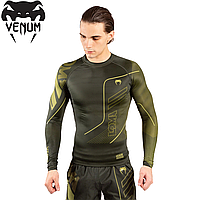 Рашгард лонгслив мужской Venum Loma Commando Rashguard Long Sleeves Khaki