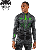 Толстовка свитшот мужская спортивная кофта Venum Arrow Loma Signature Collection Collared Zip Sweatshirt Camo