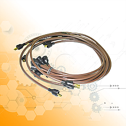 Дроти високовольтні зіл-130 Урал-375 9 шт. /пр-під Україна/ 130-3706371.