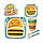 Набір дитячого посуду з бамбука "Бджілка" арт. 870-24370, фото 2