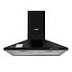 Кухонна витяжка Ventolux LIDO 50 BK (700), чорна купольна декоративна настінна витяжка на кухню, 50 см, фото 2