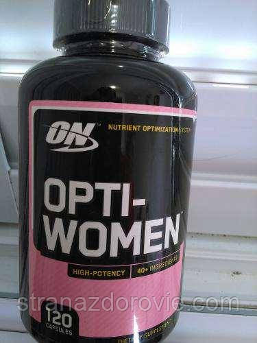 Вітаміни для жінок Optimum Nutrition Opti-women 120 капс.