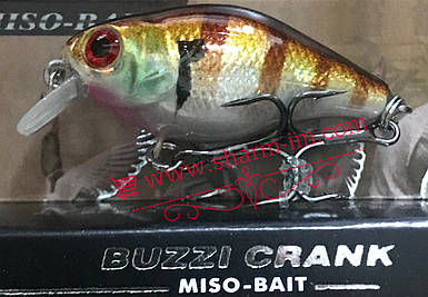 Воблер Miso-Bait Buzzi Crank 38 мм (Floating) col. 509R 4.1 г