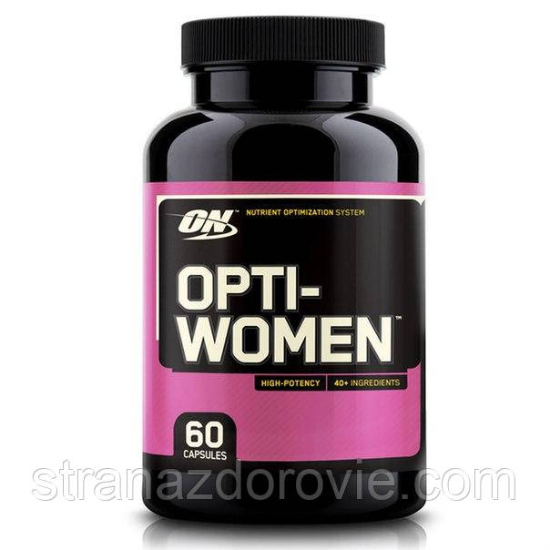 Вітаміни для жінок Optimum Nutrition Opti-women 60 капс.