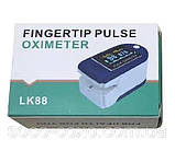 Пульсоксиметр Fingertip Pulse Oximeter LK87| ОРИГІНАЛ. Пульсоксиметр на палець. Заводське кчество, фото 4