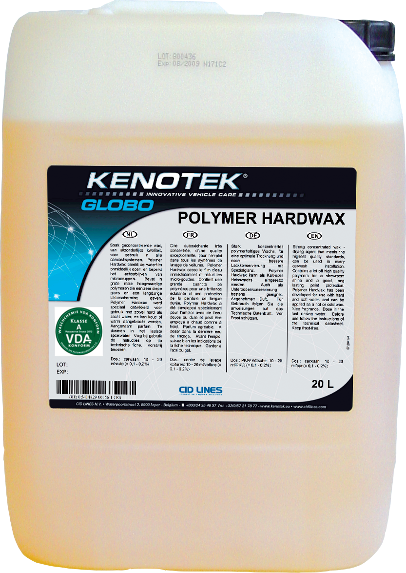 Kenotek Polymer Hardwax — полімерний твердий віск, 20 л.