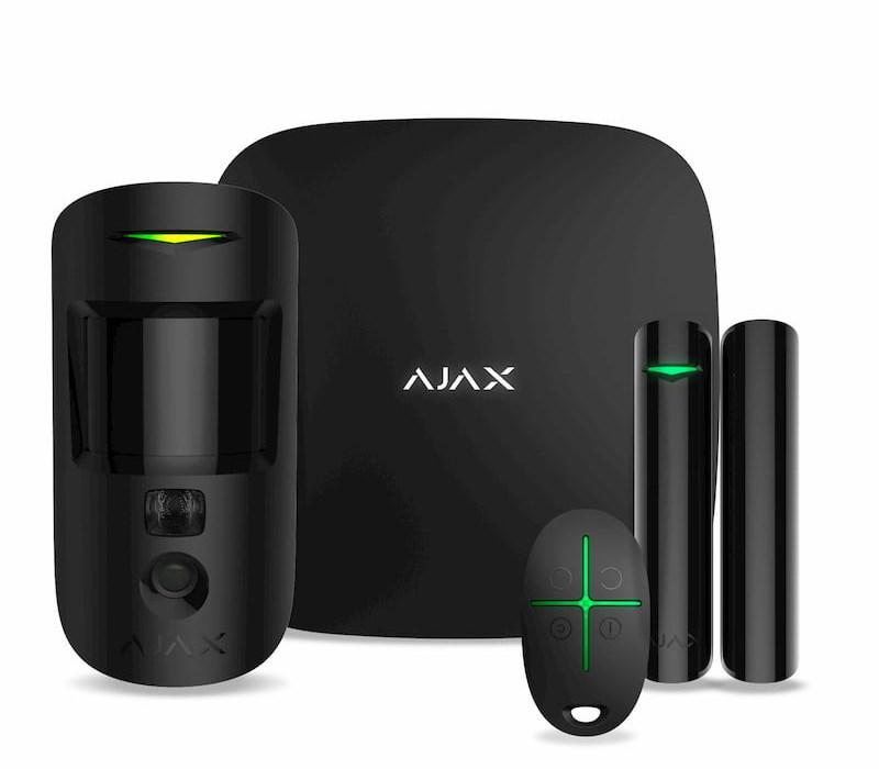 Стартовий набір системи безпеки Ajax Systems StarterKit Cam чорний (Україна)