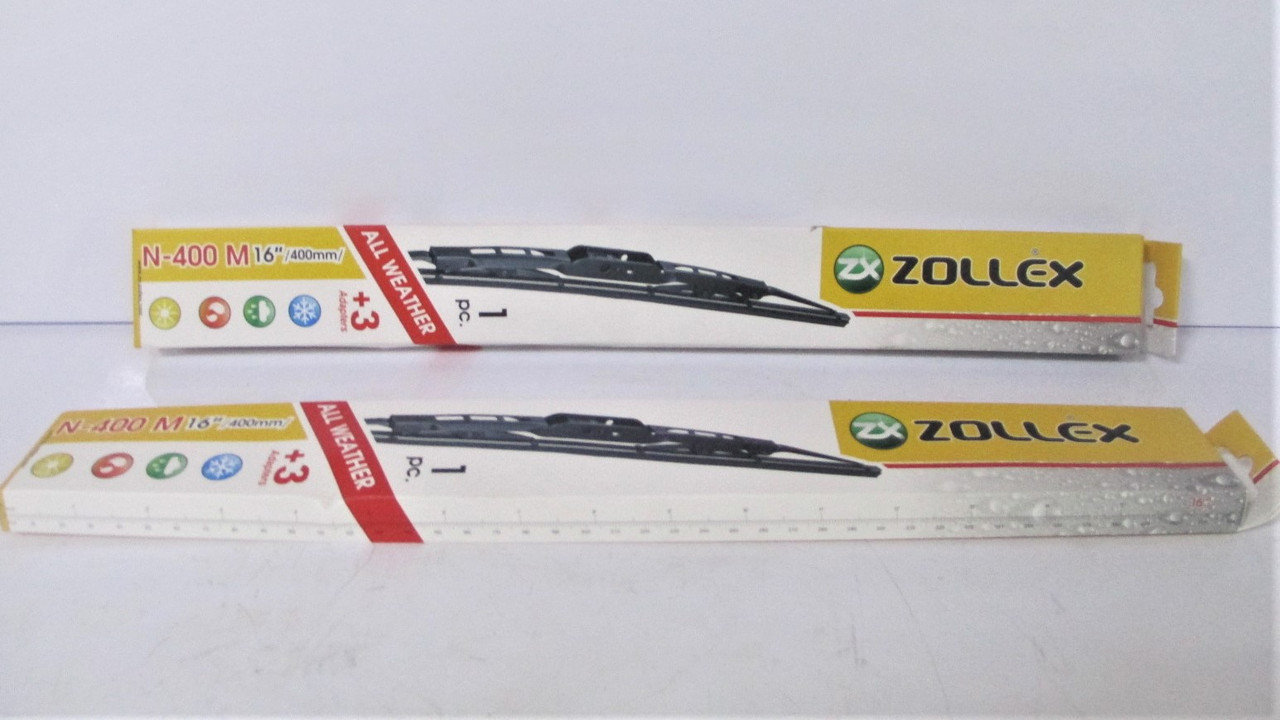 Zollex Щітка склоочисника метал.16" (400мм) 1шт