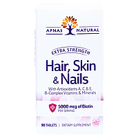 Вітаміни для волосся, шкіри та нігтів 21st APNAS NATURAL, 90 капсул