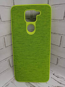 Чохол для Xiaomi Redmi Note 9 накладка бампер протиударний Canvas зелений