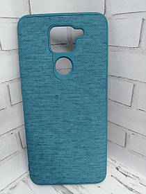 Чохол для Xiaomi Redmi Note 9 накладка бампер протиударний Canvas синій