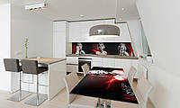 Наклейка 3Д виниловая на стол Zatarga «Мерлин Монро» 650х1200 мм для домов, квартир, столов, кофейн,