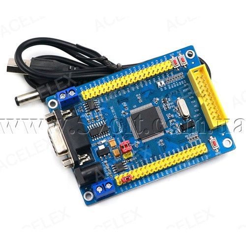 Плата розробника STM32F103VET6 c CAN и RS485 модулем, фото 1
