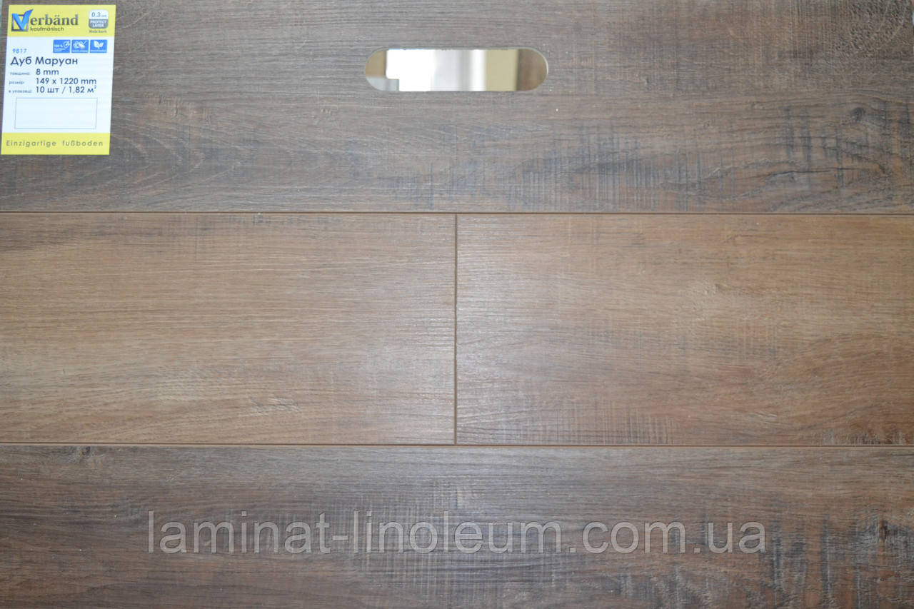 Плитка WPC, деревинно-пластиковий композит, Verband kaufmannische, Дуб Маруан 9817, фото 1