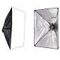 Набір постійного студійного світла 2 софтбоксу 50x70 з патроном Е27 стійки плафони, фото 6