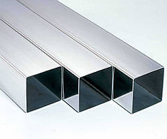 Труба алюмінієва квадратна АД31 10х10х1 мм бп/анод