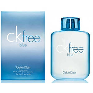 Calvin Klein CK Free Blue туалетна вода 100 ml. (Кельвін Кляйн Фрі Блю)