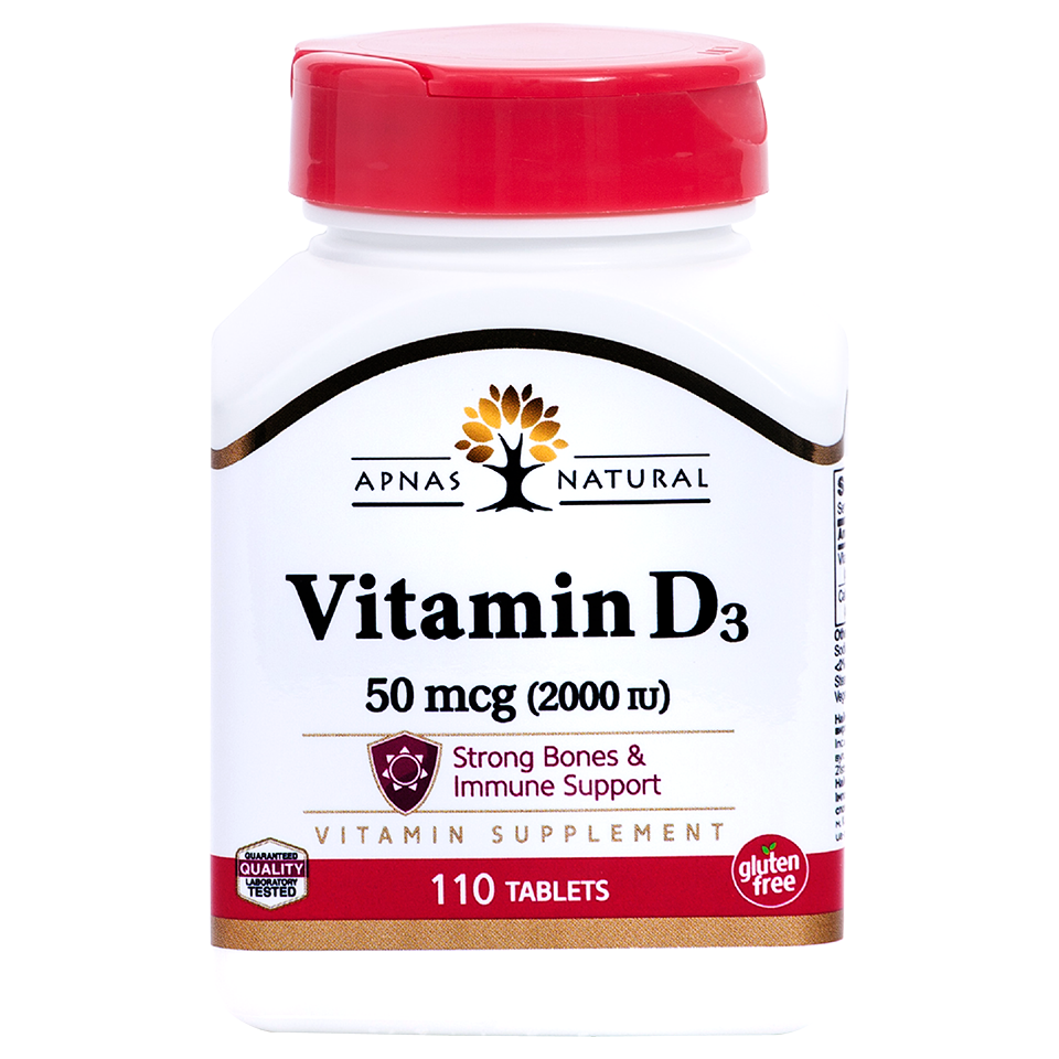 Вітаміни Д3, Vitamin D3, 21st Century, 2000 МЕ, 110 таблетки