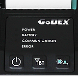Мобільний принтер етикеток Godex MX20 Bluetooth, фото 3