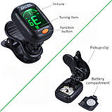 Тюнер для налаштування гітари JOYO JT-01, фото 2