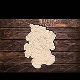 Заготовка для творчості. Розмальовка з дерева. Новорічні фігури. Асорті, фото 4