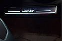 Накладки на пороги з підсвічуванням для Mazda 3 III (2013-2019), фото 3