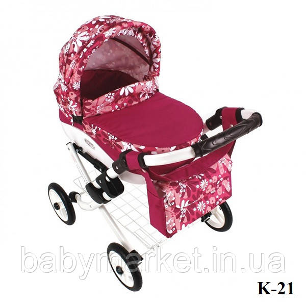 Коляска для ляльок Adbor Lily K-21