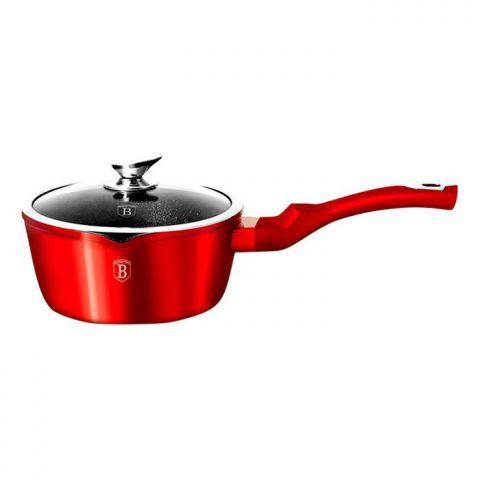 Ківш з кришкою BERLINGER HAUS Burgundy Metallic Line 16х7.5 см - 1.2 л Колір червоний 1525N-BH, фото 1