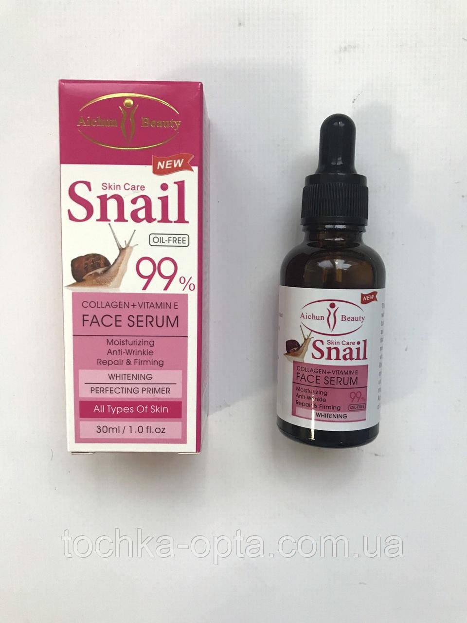 Сироватка для обличчя равликова (Snail collagen+vit.E) 30г