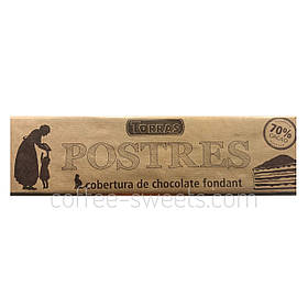 Шоколад Torras Postres 70% cacao 300 г