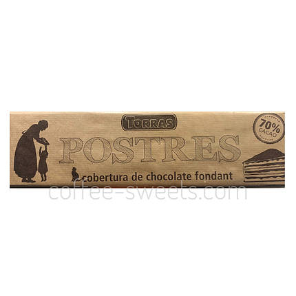 Шоколад Torras Postres 70% cacao 250 г, фото 1