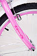 PRINCESS 20 дюймів Іспанський дитячий рожевий велосипед для дівчинки від 8 років із кошиком і багажником, фото 6