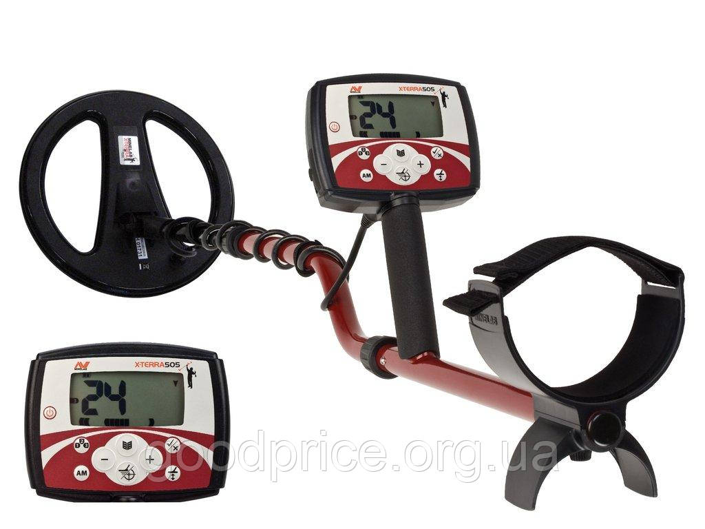 Металлоискатель Minelab X-TERRA 505 - Официальная гарантия 3 года. Бесплатная доставка!