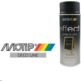 Грифельна фарба в балончику MOTIP Deco Effect, 400мл, фото 2