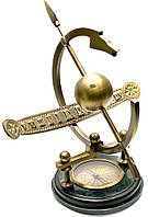 Настольные солнечные часы с компасом