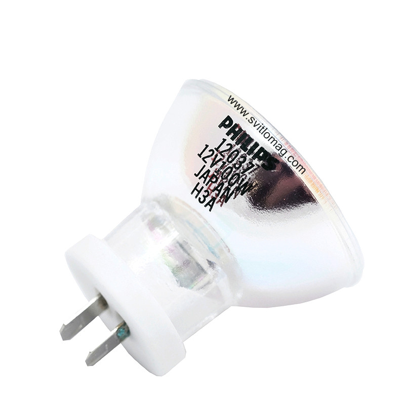 Лампа галогенна з відбивачем 12v 100w PHILIPS 12037 MR11 G5.3-4.8